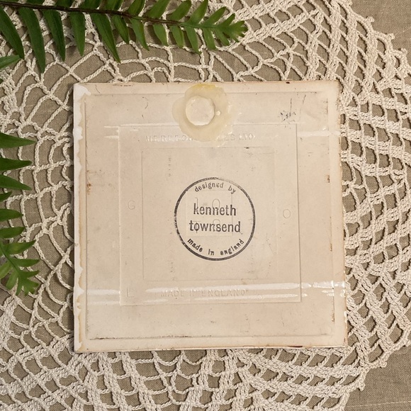 Vintage King Lion Ceramic Tile By Kenneth Townsend - Picture 4 of 11